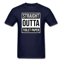 Straight Outta Toilet Paper - navy