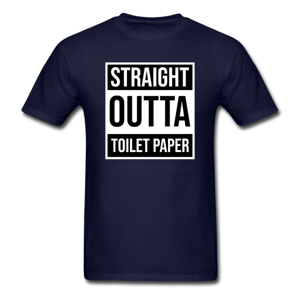 Straight Outta Toilet Paper - navy