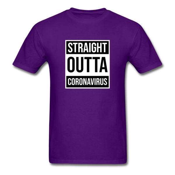Straight Outta Corona - purple
