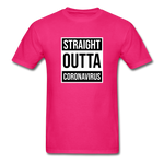 Straight Outta Corona - fuchsia