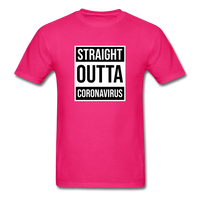 Straight Outta Corona - fuchsia