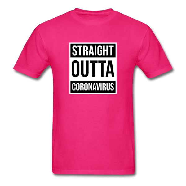 Straight Outta Corona - fuchsia