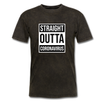 Straight Outta Corona - mineral black
