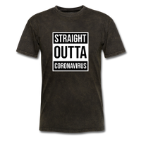 Straight Outta Corona - mineral black