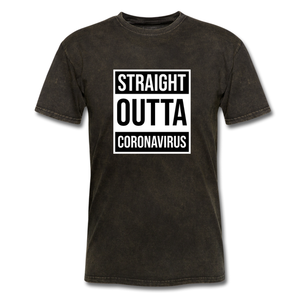 Straight Outta Corona - mineral black