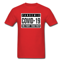 Pandemic Covid-19 - red