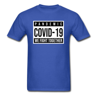 Pandemic Covid-19 - royal blue