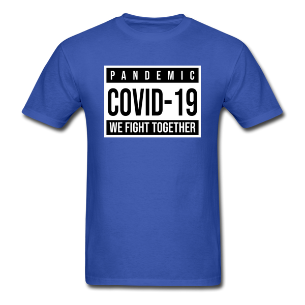 Pandemic Covid-19 - royal blue