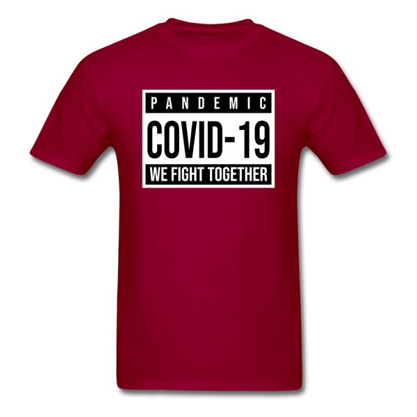 Pandemic Covid-19 - dark red
