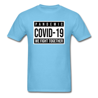 Pandemic Covid-19 - aquatic blue
