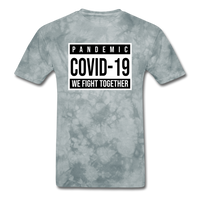 Pandemic Covid-19 - grey tie dye