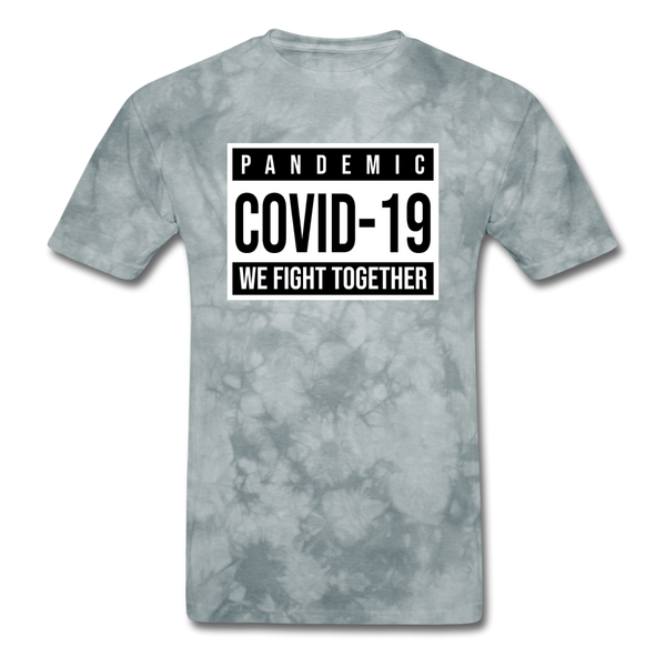 Pandemic Covid-19 - grey tie dye