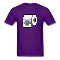 I Survived The Corona Virus - purple