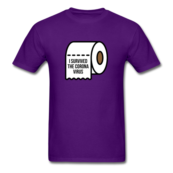 I Survived The Corona Virus - purple