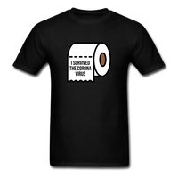 I Survived The Corona Virus - black
