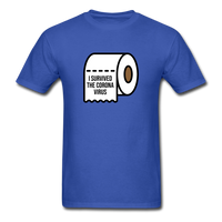 I Survived The Corona Virus - royal blue