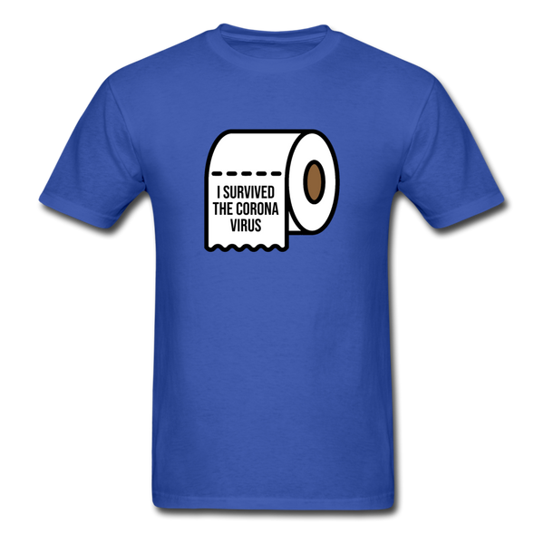 I Survived The Corona Virus - royal blue