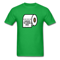 I Survived The Corona Virus - bright green