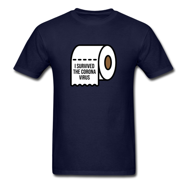 I Survived The Corona Virus - navy