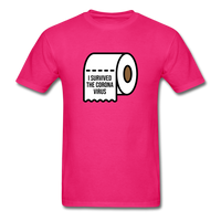 I Survived The Corona Virus - fuchsia
