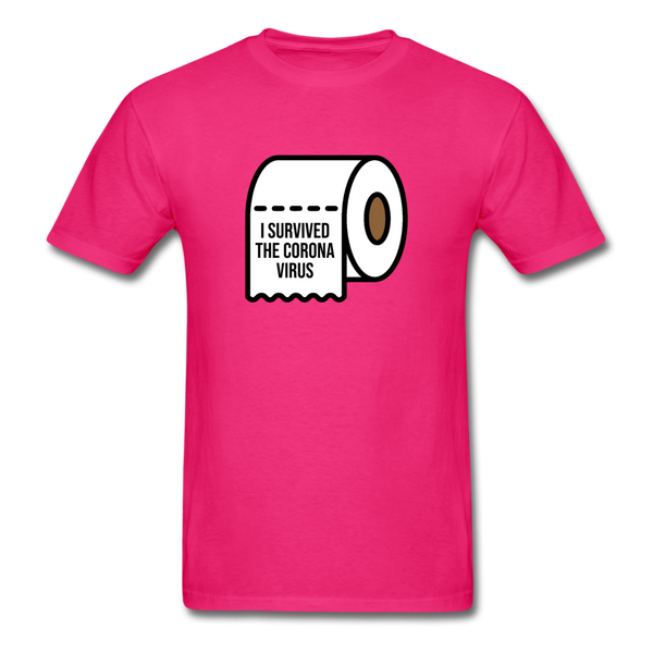 I Survived The Corona Virus - fuchsia