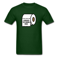 I Survived The Corona Virus - forest green
