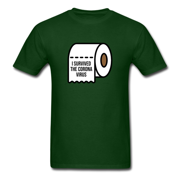 I Survived The Corona Virus - forest green