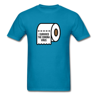 I Survived The Corona Virus - turquoise
