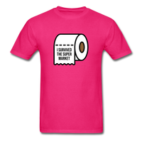 I Survived The Super Market - fuchsia