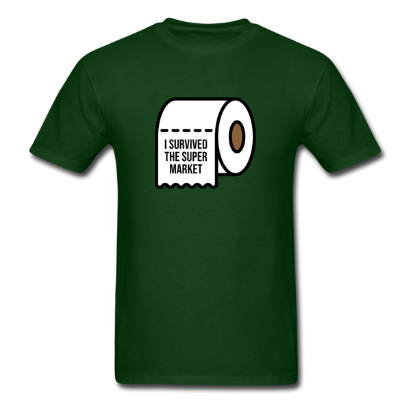 I Survived The Super Market - forest green