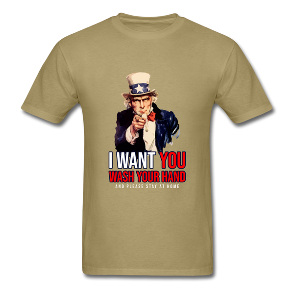 Wash Your Hand - khaki