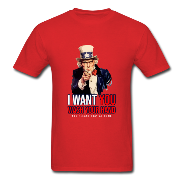 Wash Your Hand - red