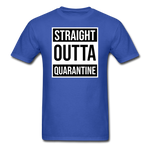 Straight Outta Quarantine - royal blue