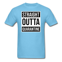 Straight Outta Quarantine - aquatic blue