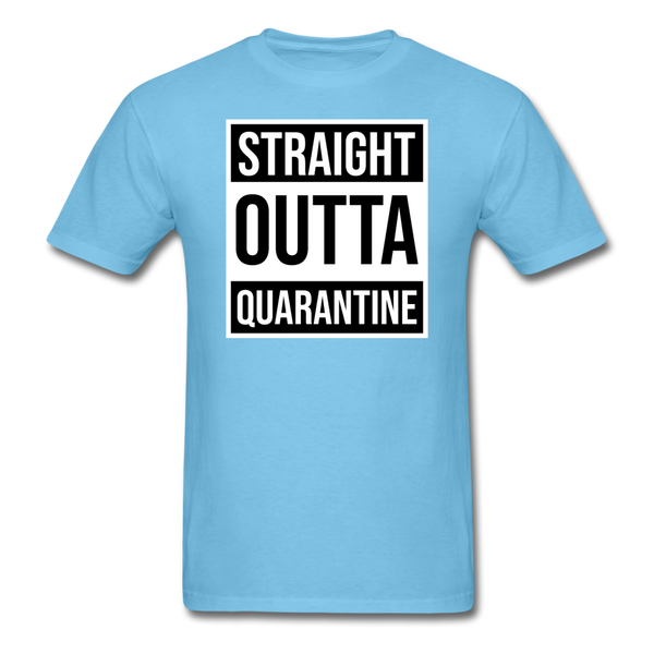 Straight Outta Quarantine - aquatic blue