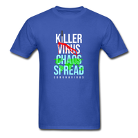 Killer Virus Chaos Spread - royal blue