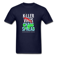 Killer Virus Chaos Spread - navy