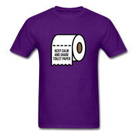 Keep Calm And Toilet Paper - purple