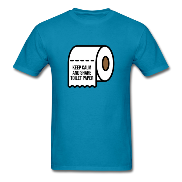 Keep Calm And Toilet Paper - turquoise