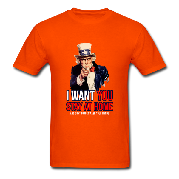 Stay At Home - orange