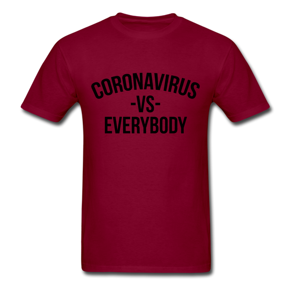 Corona Virus VS Everybody - burgundy