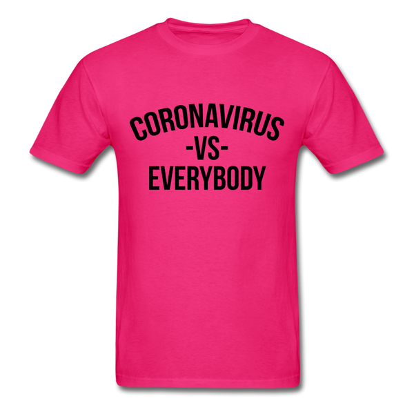 Corona Virus VS Everybody - fuchsia