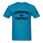 Corona Virus VS Everybody - turquoise