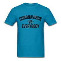 Corona Virus VS Everybody - turquoise
