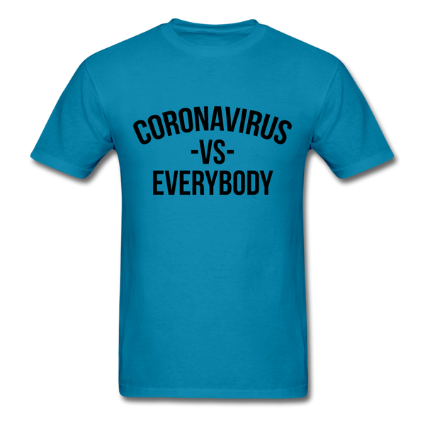Corona Virus VS Everybody - turquoise