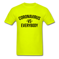 Corona Virus VS Everybody - safety green