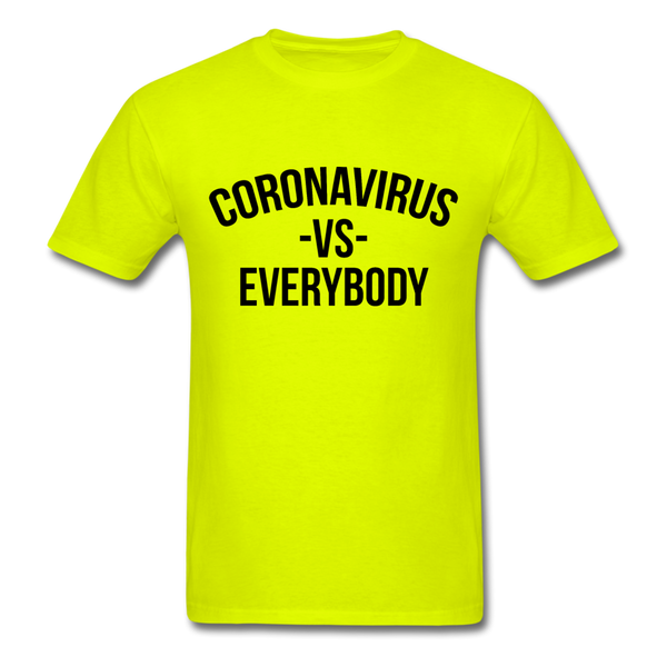 Corona Virus VS Everybody - safety green