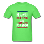 Hand Sanitizer And Toilet Paper - kiwi