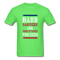 Hand Sanitizer And Toilet Paper - kiwi