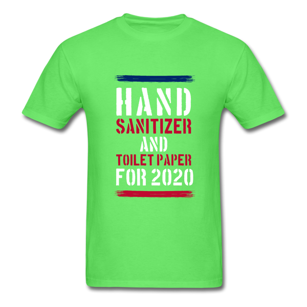 Hand Sanitizer And Toilet Paper - kiwi